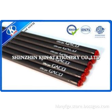 Matte Black Basswood Wooden Sketching Pencil Set For Kids /